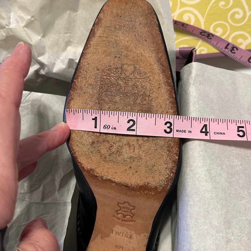 Brighton Black Leather Mules with Silver Accent. Size 9M. Good condition - Picture 8 of 9